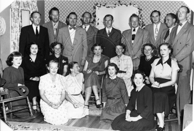 1948 Christmas Party photo